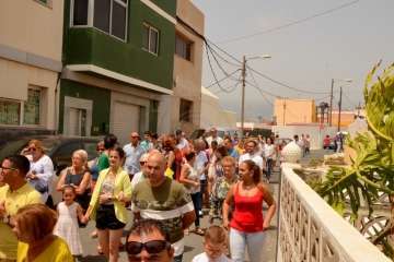 San Ignacio de Loyola se despide de sus fiestas en La Majadilla-Telde (Foto Francisco Javier Santana)